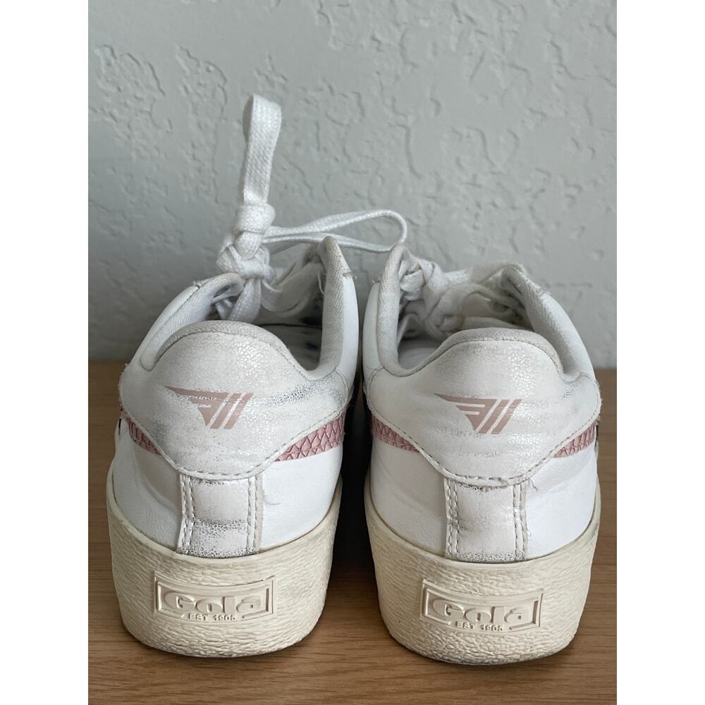 Gola Classics Women's Orchid Platform Snake Pink Sneakers Size 6 - Picture 8 of 11